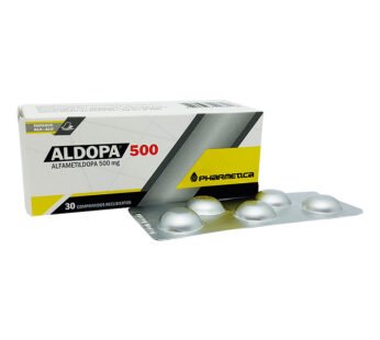 Aldopa 500 Mg. Caja X 30 Comp Rec.