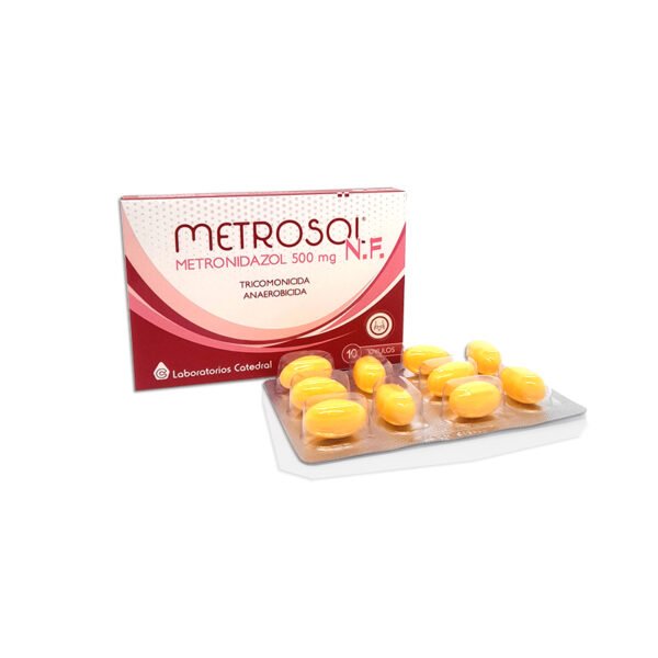 Metrosol Nf Vaginal Caja X 10 Ovulos