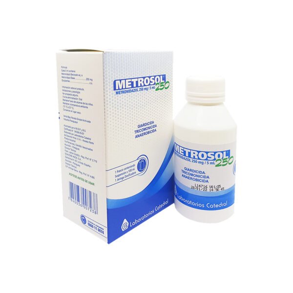 Metrosol 250 Mg. Susp. Fco. X 100 Ml.