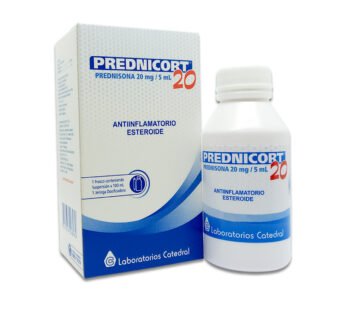 Prednicort 20 Mg Susp. Fco. X 100 Ml