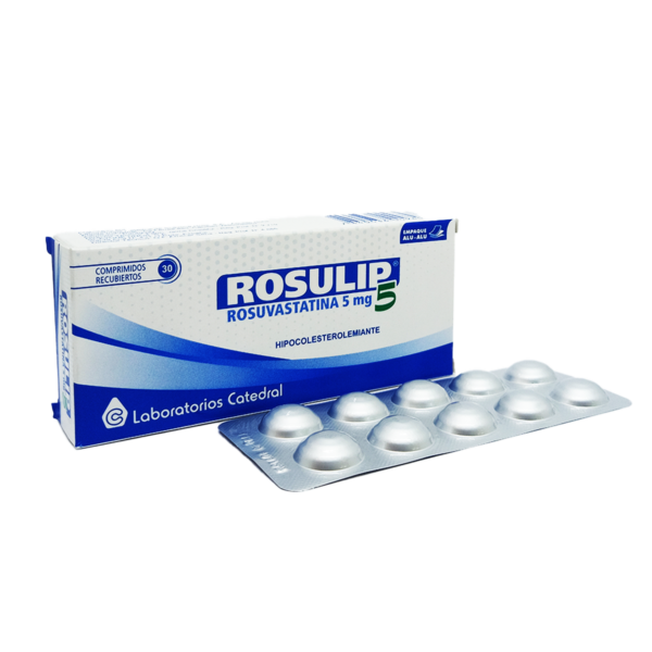 Rosulip 5 Mg. Caja X 30 Comp.