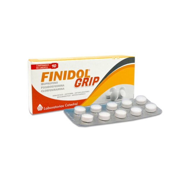 Finidol Grip Caja X 10 Comp.