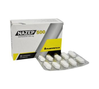 Nazep 500 Mg Caja X 30 Comp. Rec.