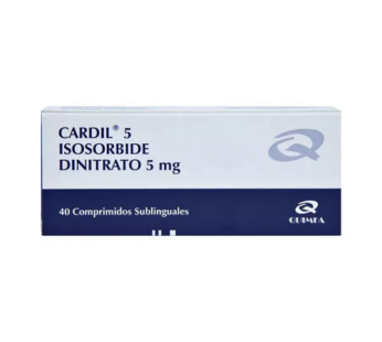 Cardil 5 Mg Caja X 40 Comp.