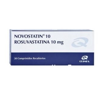Novostatin 10 Mg Caja X 30 Com Rec.