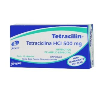 Tetracilin 500 Mg Caja X 10 Caps.