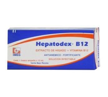 Hepatodex B12 Iny. Fco. Amp X 10 Ml