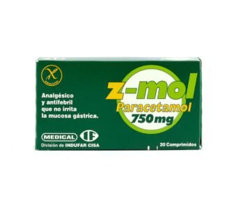 Z Mol 750 Mg. Caja X 20 Comp