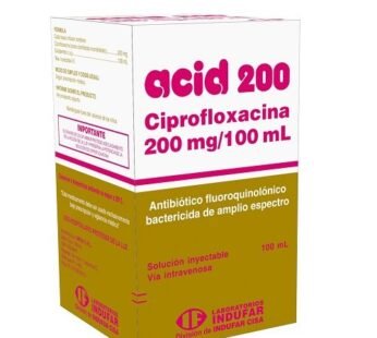 Acid 200 Mg Solución Inyectable X 100 Ml.
