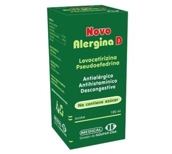 Novo Alergina D Jarabe X 120 Ml