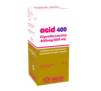 Acid 400 Mg Solución Inyectable X 200 Ml.