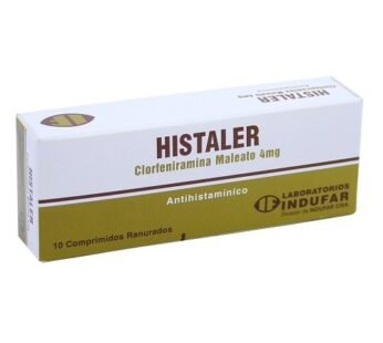 Histaler Caja X 10 Comp. Ranurados