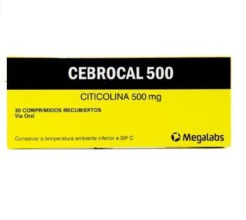 Cebrocal 500 Mg Caja X 30 Comp.