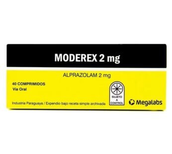 Moderex 2 Mg. © Caja X 40 Comp.