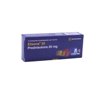 Etisona 20 Mg. Caja X 10 Comp. Desint.