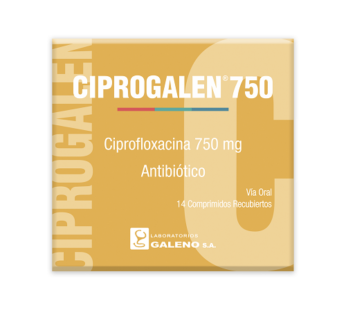 Ciprogalen 750 Mg Caja X 14 Comp. Rec.