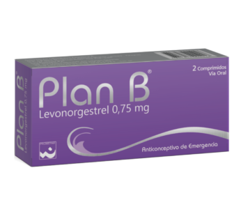 Plan B 0,75 Mg. Caja X 2 Comp.