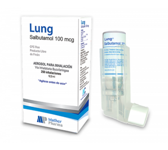 Lung Aerosol Para Inhalacion X 250 Dosis