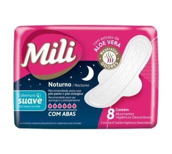 Mili Nocturna Suave Con Alas X 8 Unidades.