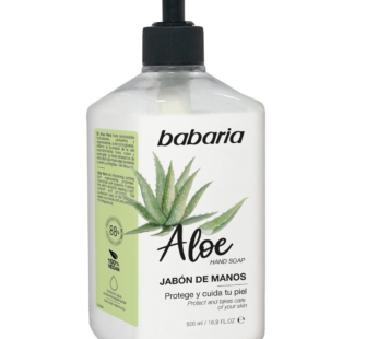 Babaria Jabon De Manos Con Aloe X 500 Ml