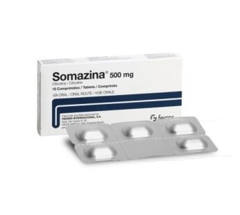Somazina 500 Mg. Caja X 10 Comp.Rec.