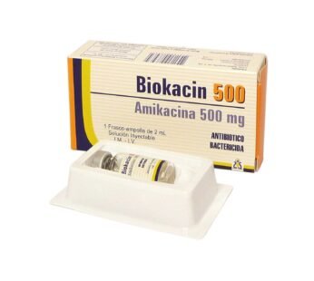 Biokacin 500 Mg Solución Inyectable 1 Amp. X 2 Ml.