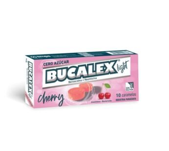 Bucalex Light Cherry X 10 Caramelos
