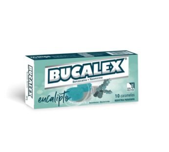 Bucalex Eucalipto Caja X 10 Caramelos
