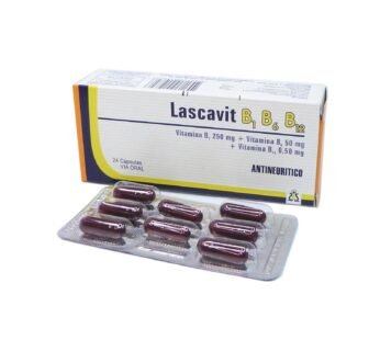 Lascavit B1 B6 B12. Caja X 24 Caps.