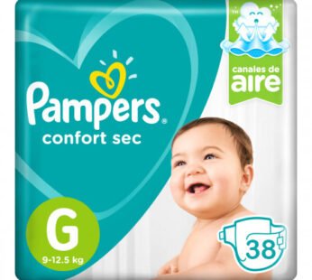 Pampers Confort Sec G X 38 Un