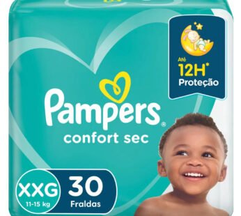 Pampers Confort Sec. Xxg X 30 Unid.