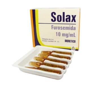 Solax Inyectable Caja X 5 Amp. X 2 Ml