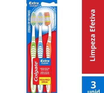 Colgate Cep. Extra Clean X 3 Unid