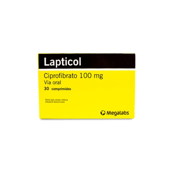 Lapticol 100 Mg Caja X 30 Comp.