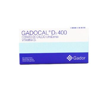 Gadocal D3 400 Caja X 30 Comp.