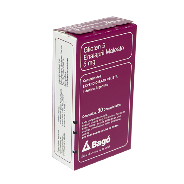 Glioten 5 Mg Caja X 30 Comp.