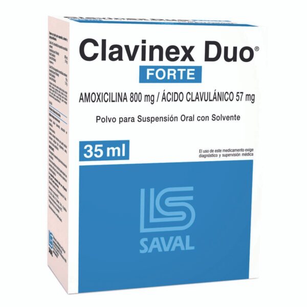 Clavinex Duo Forte Polvo Fco. X 35 Ml.