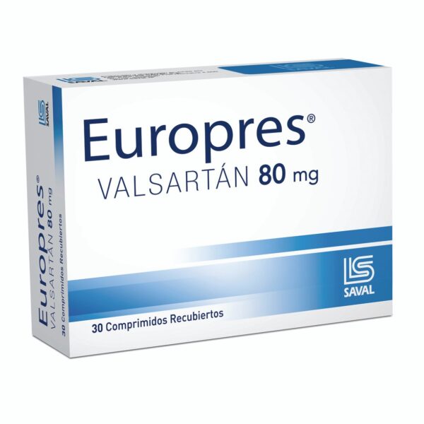 Europres 80 Mg Caja X 30 Comp