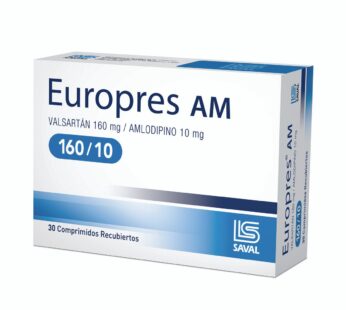 Europres Am 160/10 Mg Caja X 30 Comp.