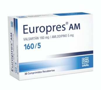 Europres Am 160/5 Mg Caja X 30 Comp.