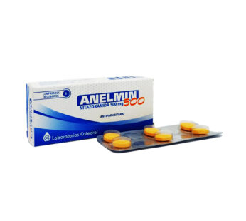 Anelmin 500 Mg. Caja X 6 Comp.Rec.