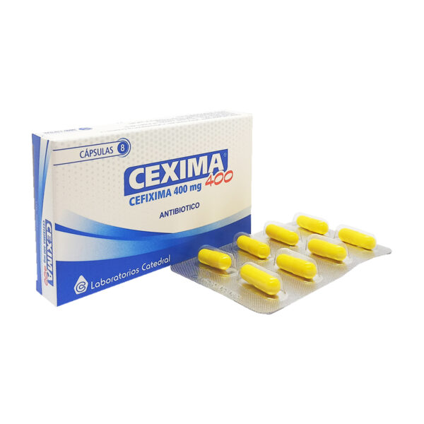 Cexima 400 Mg. Caja X 8 Caps.