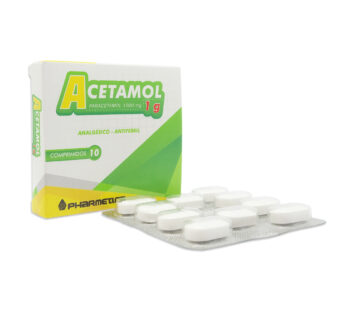 Acetamol 1 G Caja X 10 Comp.