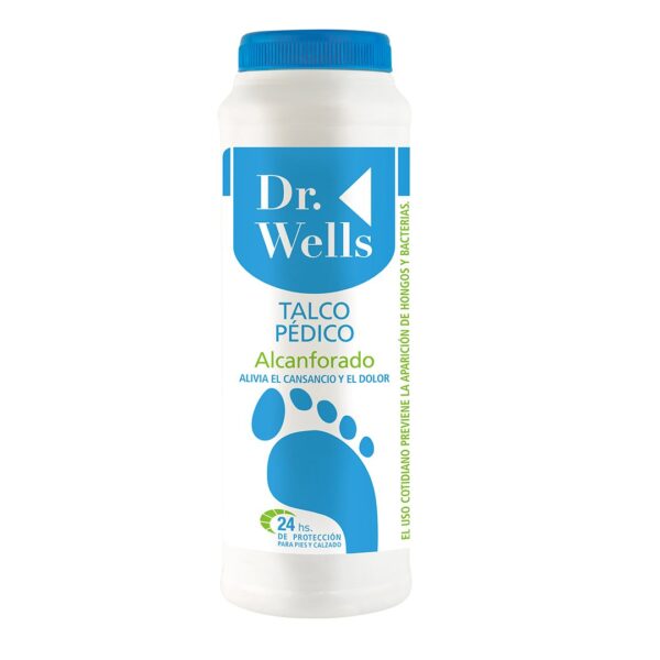 Dr.Wells Talco Pedico Alcanforado 100gr