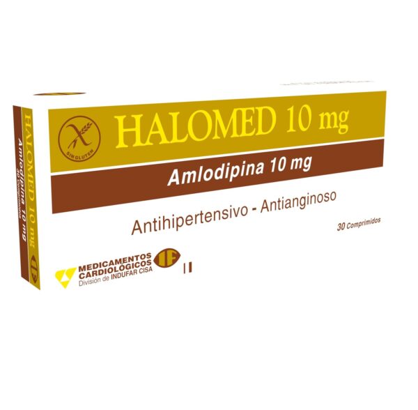 Halomed 10 Mg. Caja X 30 Comp.