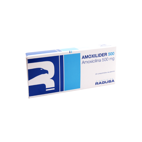 Amoxilider 500 Mg Caja X 10 Comp. Rec.