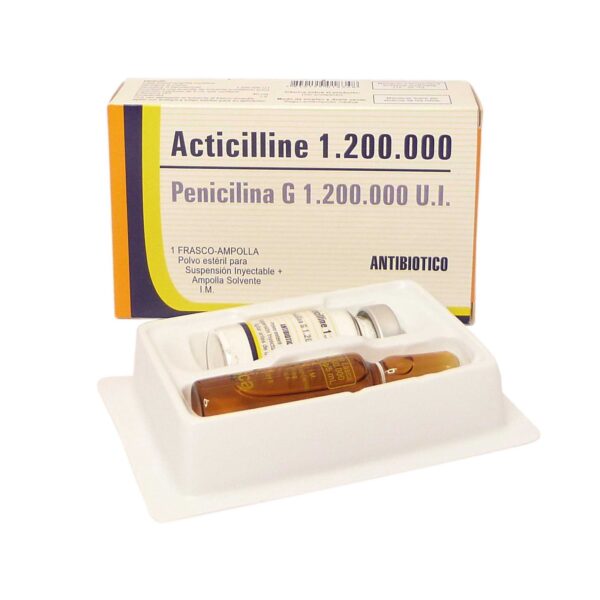 Acticilline 1.200.000 U.I. Polvo+Solv.