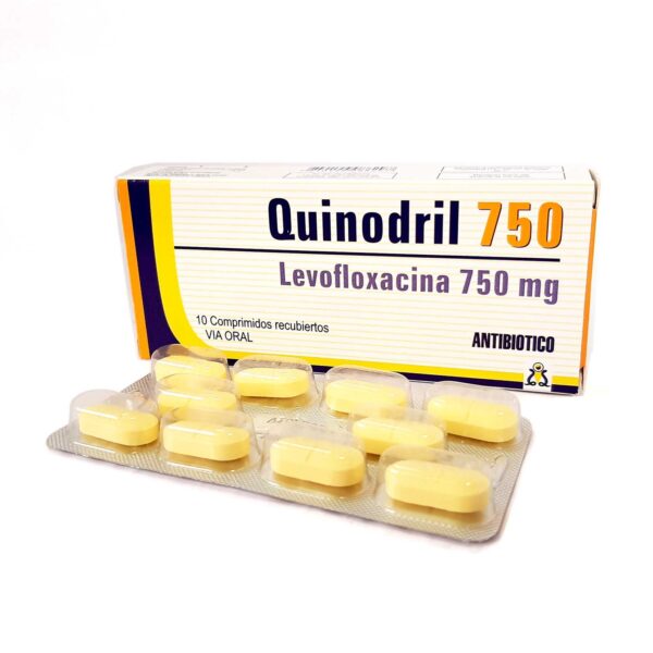 Quinodril 750 Mg Caja X 10 Comp. Rec